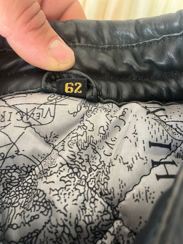 Traje de moto de cuero