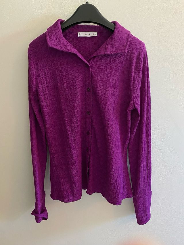 Blusa ligera morada