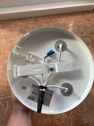 Foco de techo con tres focos