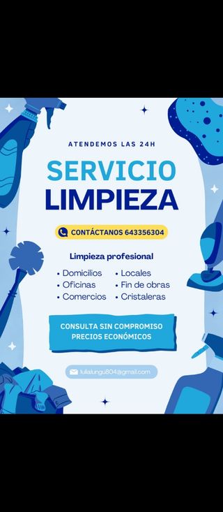 Servicios de limpieza
