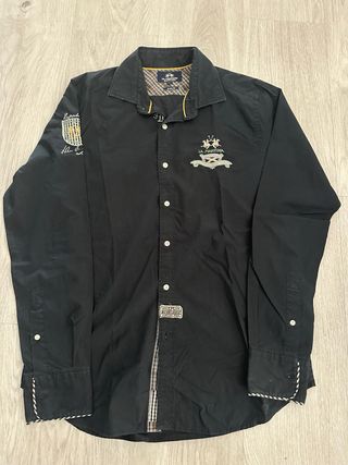 Camisa La Martina negra talla M