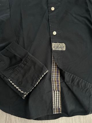Camisa La Martina negra talla M