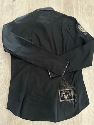Camisa La Martina negra talla M