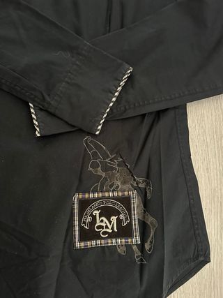 Camisa La Martina negra talla M
