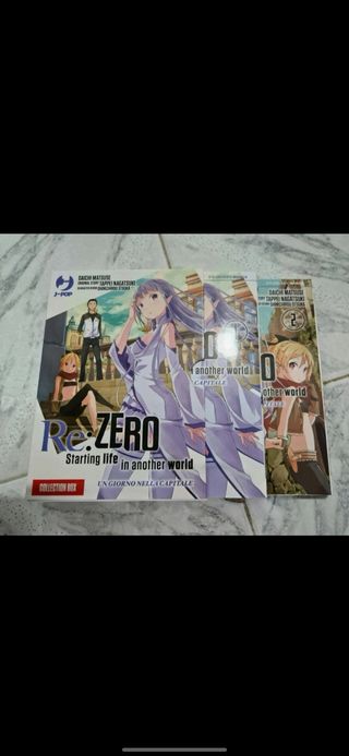 Re Zero box 1-2