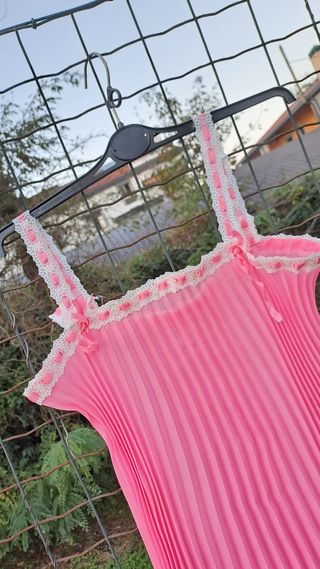 Due abiti bellissimi simil seta chiffon