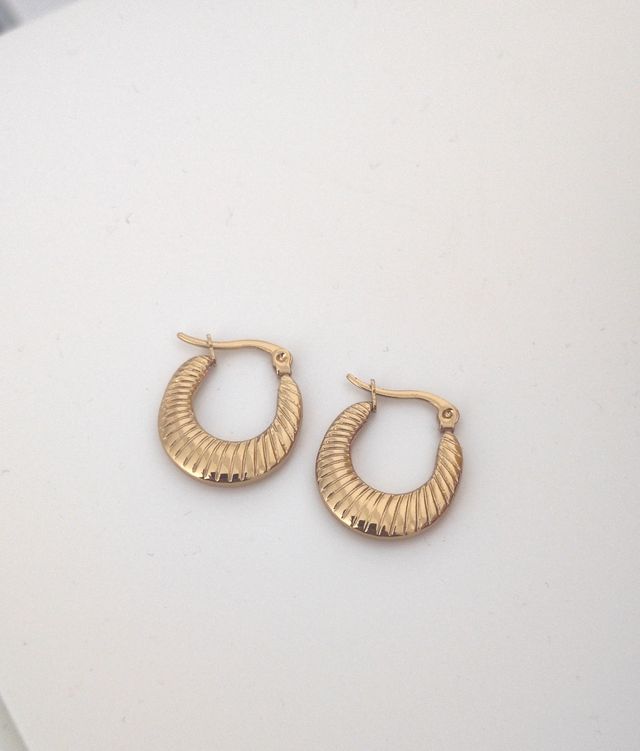 Orecchini vintage Gold 1970