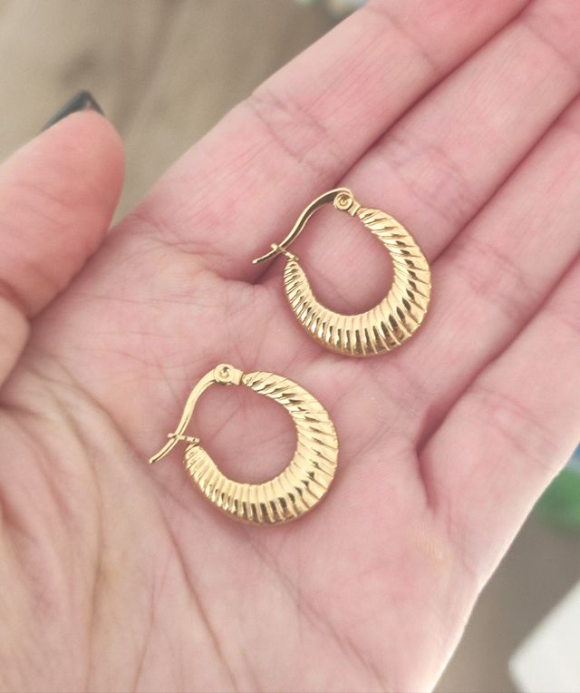 Orecchini vintage Gold 1970