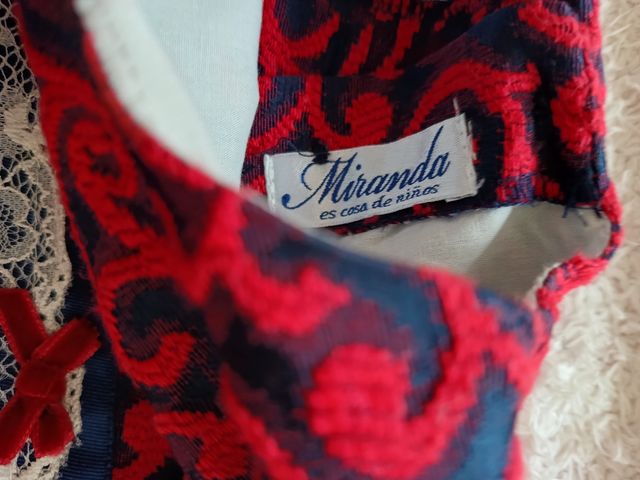 Vestido Navidad talla 3 años