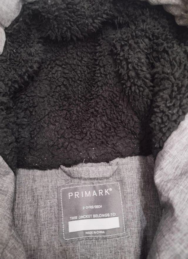 Chaqueta niño talla 2/3años