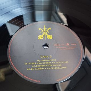 BUNBURY palosanto 2013 2 LP vinilo