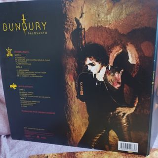 BUNBURY palosanto 2013 2 LP vinilo