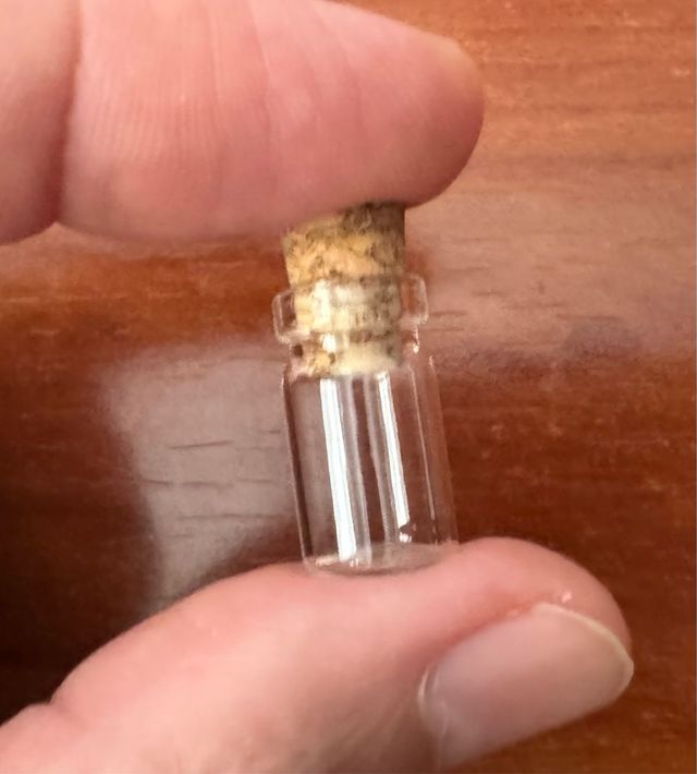 Frasquito de cristal