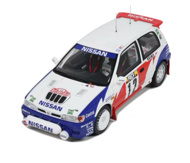 Nissan Sunny GTI-R Rallye Otto Models 1:18
