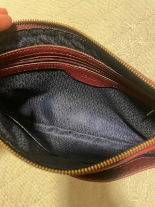 Bolso Tous Piel Granate Bandolera