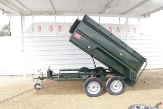 Remolque DOBLE EJE basculante