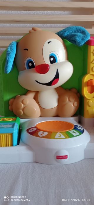 Perrito aprendizaje fisherPrice.