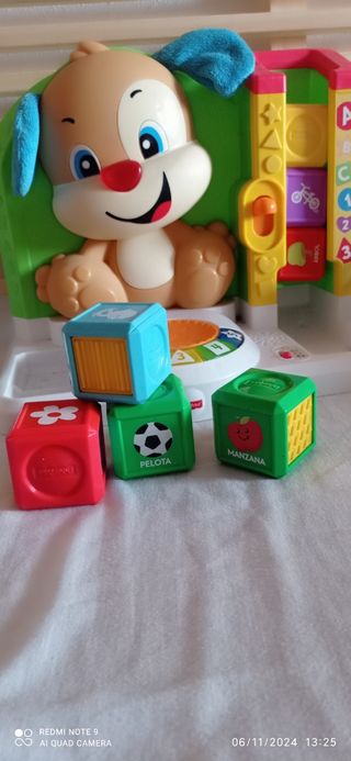 Perrito aprendizaje fisherPrice.