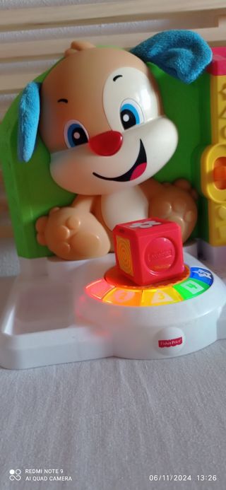 Perrito aprendizaje fisherPrice.