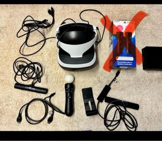 cámara + gafas VR + cables + 1 mando - PS4  