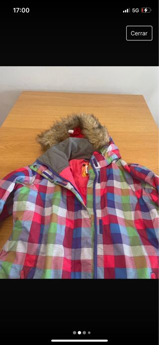anorak Roxy niña en perfecto estado talla XL