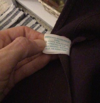 Sombrero 100% Lana Merina Morado Italia