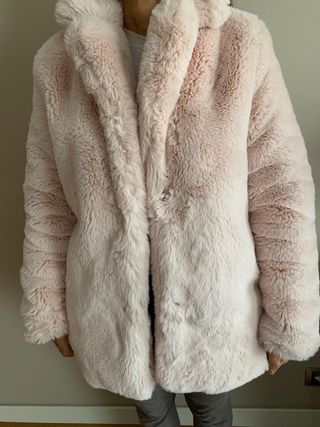 Chaquetón pelo sintético talla S