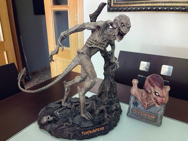 diorama y busto Pumpkinhead ( Geometric Designs )