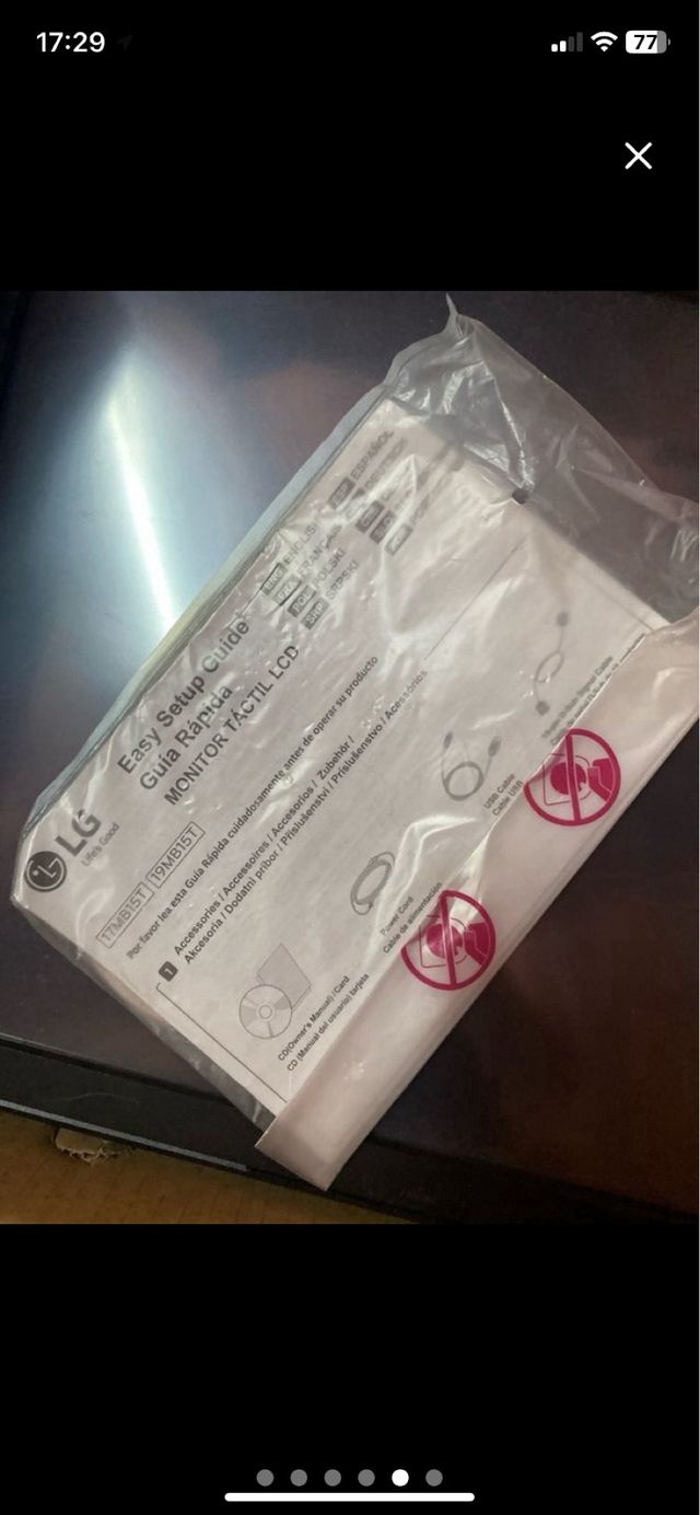 Pantalla monitor ordenador LG