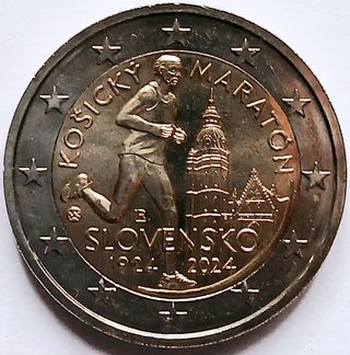 2 euros conmemorativos Eslovaquia 2024