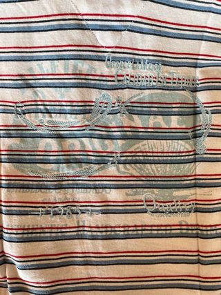 Polo t-shirt a righe Tommy Hilfiger Denim