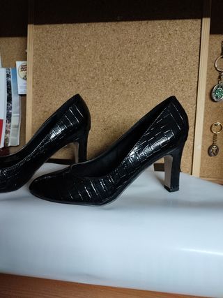 Zapatos tacón fiesta Talla 38