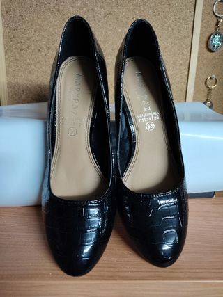 Zapatos tacón fiesta Talla 38