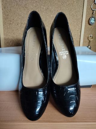 Zapatos tacón fiesta Talla 38