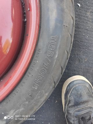 Rueda de repuesto Honda Civic