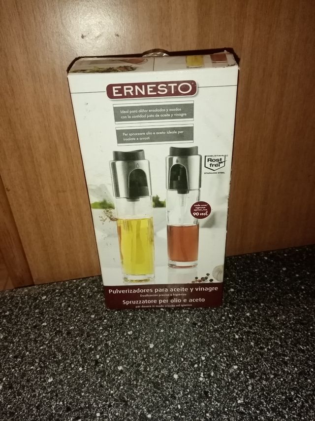 Spray per olio e aceto