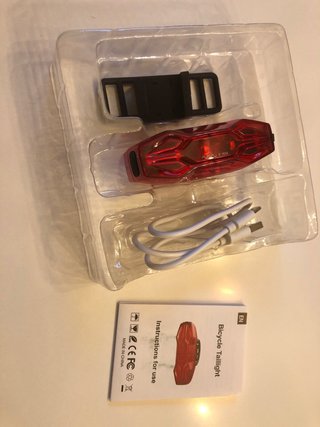 Luz trasera bicicleta