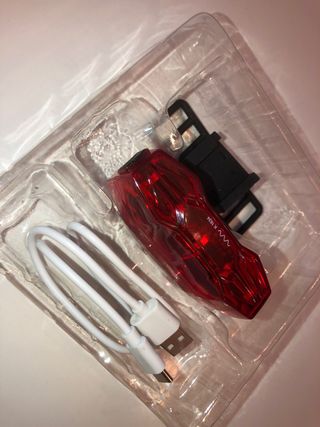 Luz trasera bicicleta