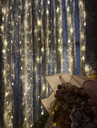 Cortinas Guirnaldas de luces 3x2.