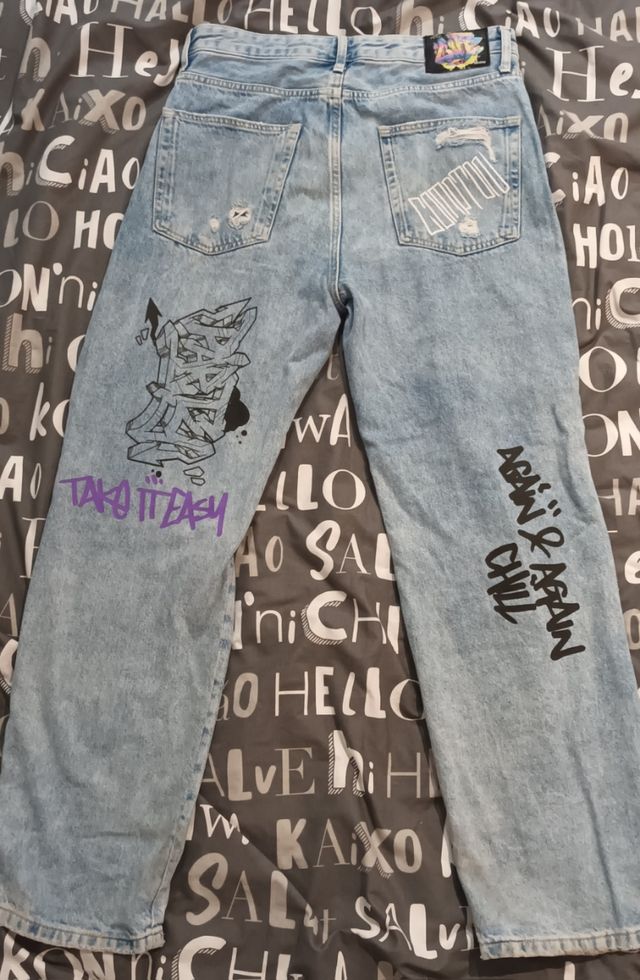 Pantalón Bershka "baggy"