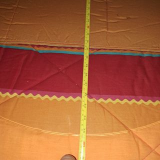 cristal redondo 90 cm mesa camilla