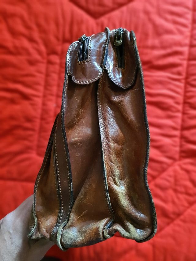 Borsa da lavoro in pelle The Bridge