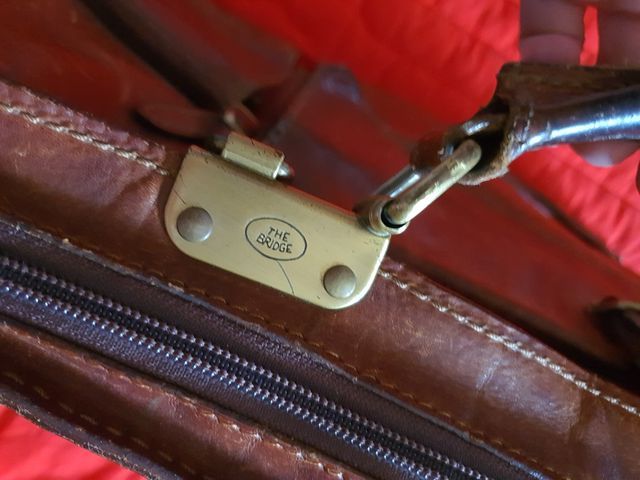 Borsa da lavoro in pelle The Bridge