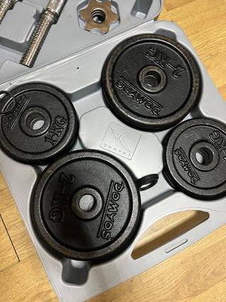 Maletín Domyos 10 + 10 kg 