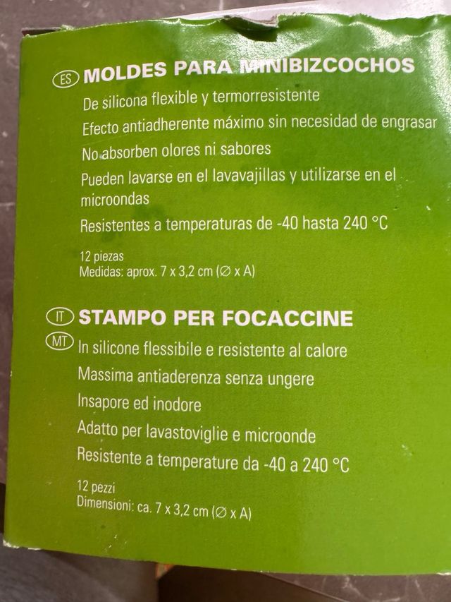 Set mini stampi ciambella