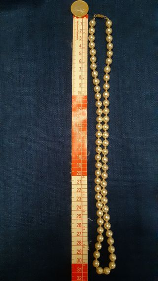 Collar perlas