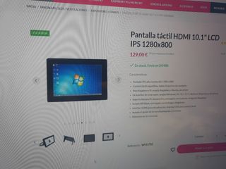 Pantalla Raspberry 10,1 lcd 1280x800