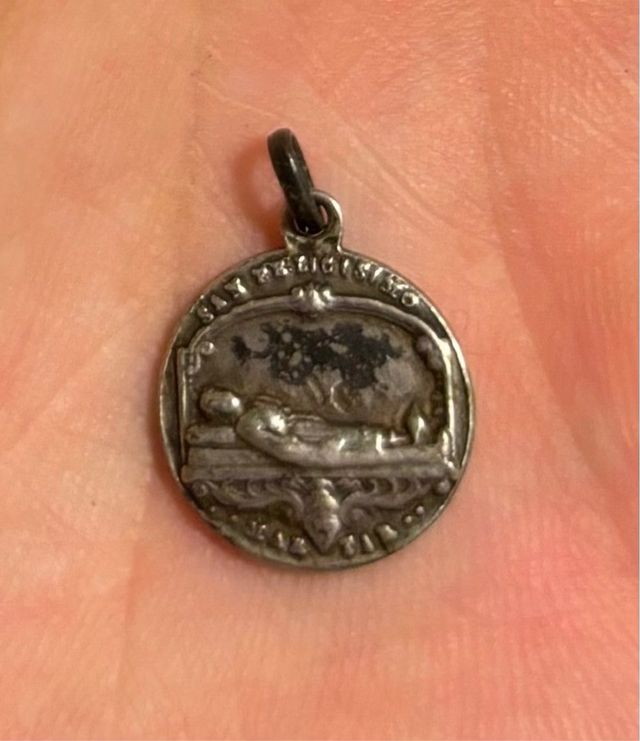 Medalla de plata Santa Gema y San Felicísimo