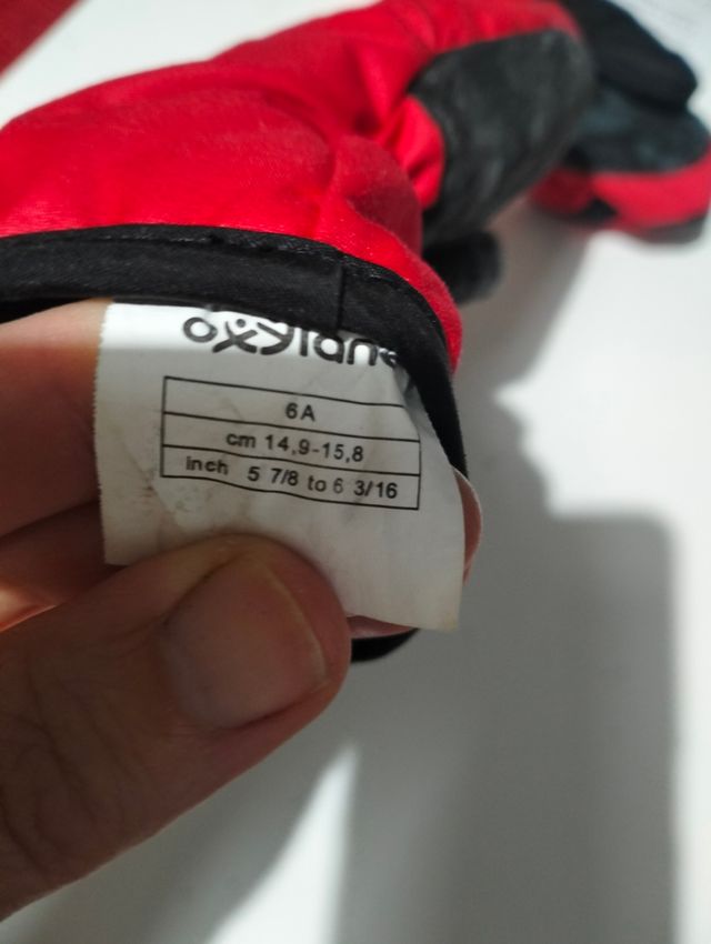 Guantes esquí niños