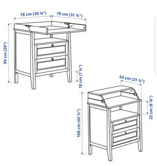 Cambiador SUNDVIK IKEA a